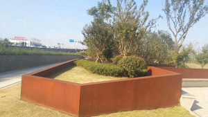 方正耐候钢挡土墙